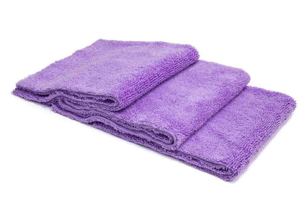 AutoFiber Detailer's Delight 550 GSM Dual Pile Towel Purple | 10 Pack The Clean Garage