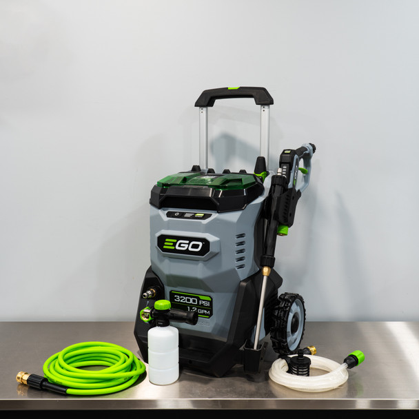 The Clean Garage | EGO Power+ 3200 PSI Cordless Pressure Washer | Bare Tool No Batteries 