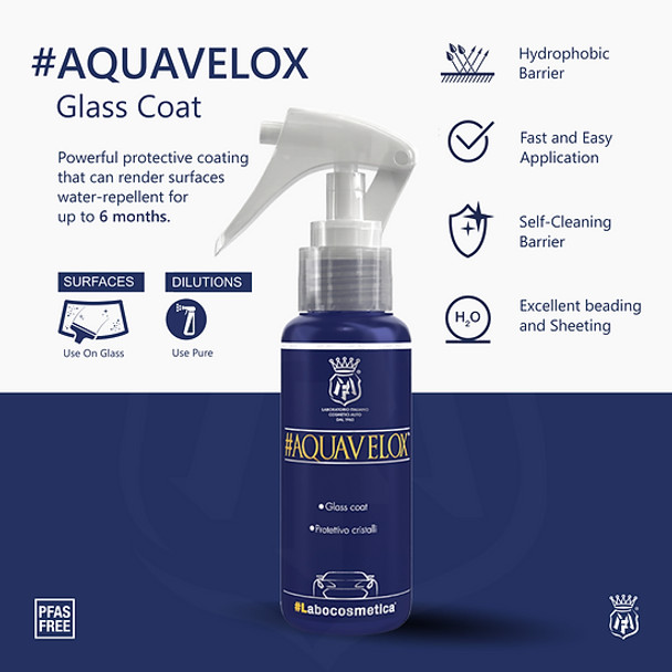 Labocosmetica AQUAVELOX 100ML | Glass Nano Sealant Coating