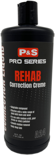 P&S Rehab Correction Cream 32oz | Versatile Compound | The Clean Garage