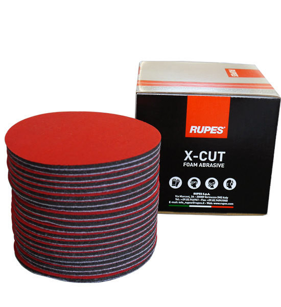 RUPES X-Cut Foam Backed Abrasive Discs 3