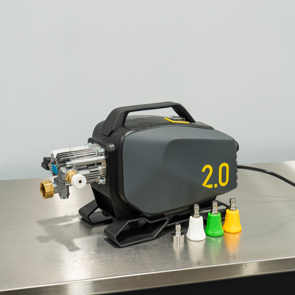 Active 2.0 Pressure Washer | Level 3 Detailing Kit | MTM Hose Gun Wand Foam Cannon