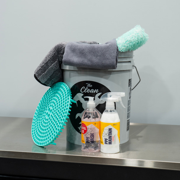 The Clean Garage Gyeon PPF Wash and Maintain Car Wash Bucket Kit | The Clean Garage