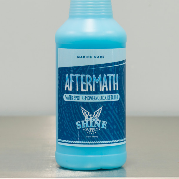 Shine Supply Aftermath 32oz | Marine Quick Detailer Water Spot Remover
