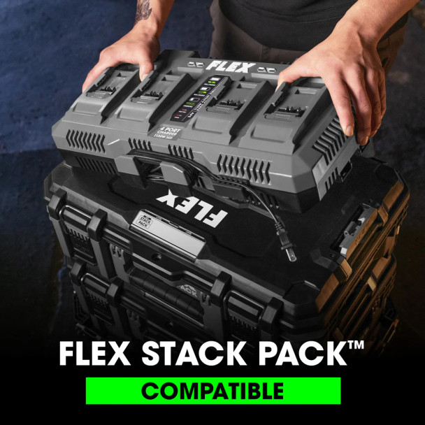 Flex 24V 1120W 4 Port Simultaneous Rapid Charger | FX0451-Z