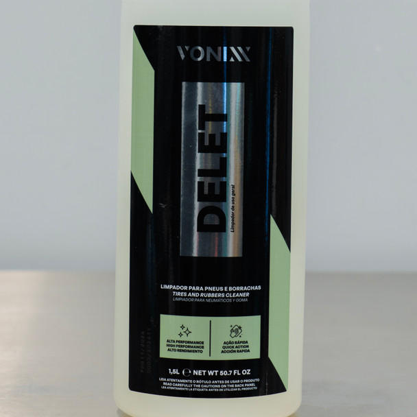 Vonixx Delet Tire and Rubber Cleaner 1.5 Liter | 50.7oz