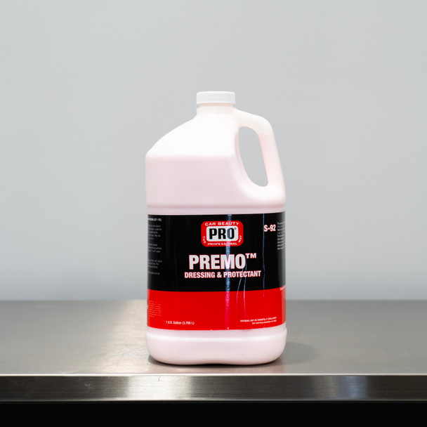 Clean Garage PRO PREMO Dressing 1 Gallon | Water Based High Gloss Shine 