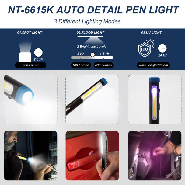 NextLED Detailing Pen Light | 3 in 1