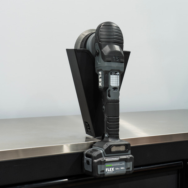 Poka Premium Lite Wall Mount Polisher Holder | Hanger Holds 1 Buffer