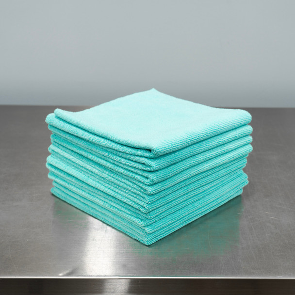 The Clean Garage Do It All Microfiber Towel | Mint Green | Full Case 180 | Save 10% In Cart