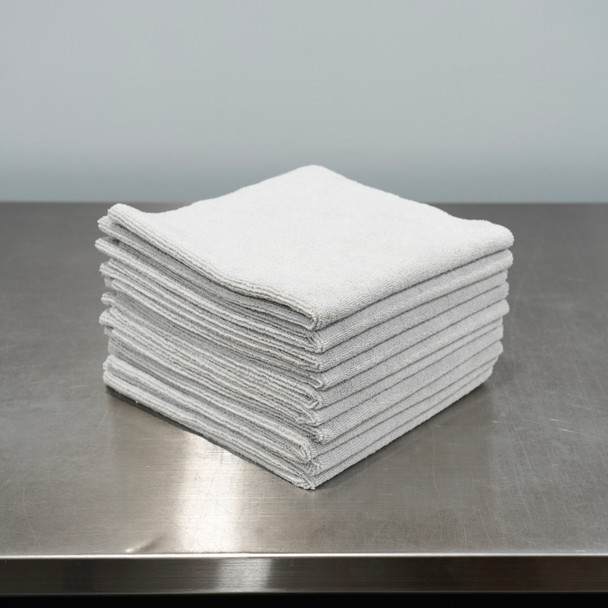 The Clean Garage Do It All Microfiber Towel | Gray | Full Case 180 | Save 10% In Cart