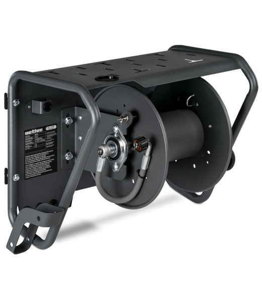 Active Hose Reel and Wall Mount System | Pressure Washer Shelf and Reel Solution | The Clean Garage