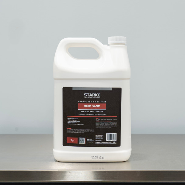 Starke Quik Sanding Substitute 1 Gallon | Marine Gelcoat Sanding Aid 128oz | The Clean Garage