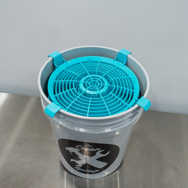 Detail Factory Clean Screen Bucket Insert | Riptide Mint Green Detail Factory Clean Screen Bucket Insert | Riptide Mint Green