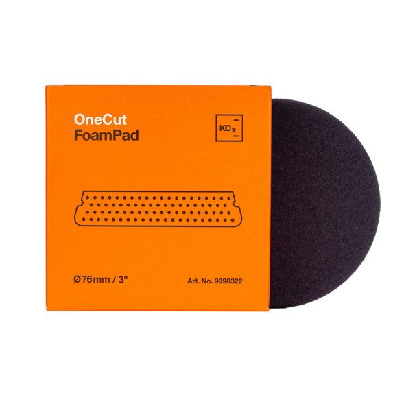 Koch Chemie One Cut Foam Pad V2 | Orange | For 3" Backing Plate | The Clean Garage