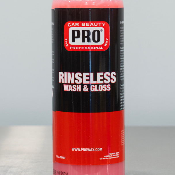 PRO Rinseless Wash and Gloss  32oz | Concentrated