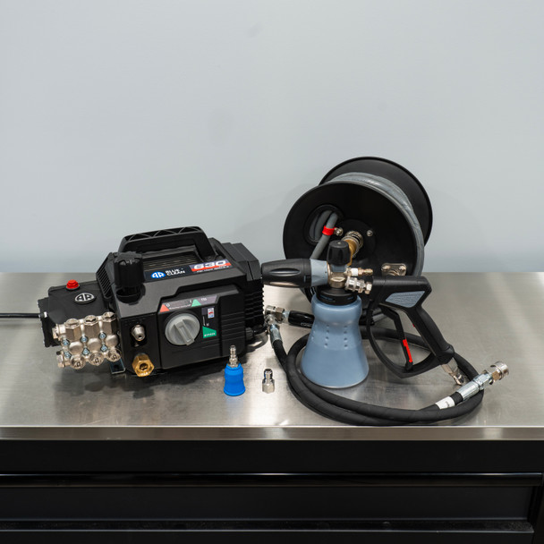 AR630 Gen 2 HOT Water Pressure Washer | Level 5 Wall Mount Detailing Package Clean Garage