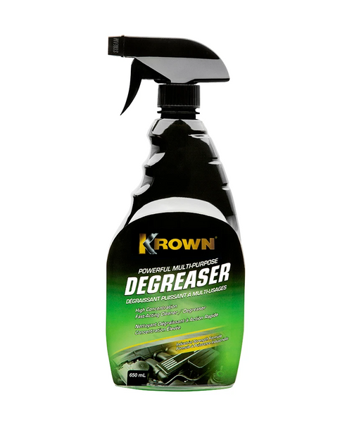 Krown Industrial Power Kleen | RTU Heavy Duty Degreaser | 650ml | The Clean Garage