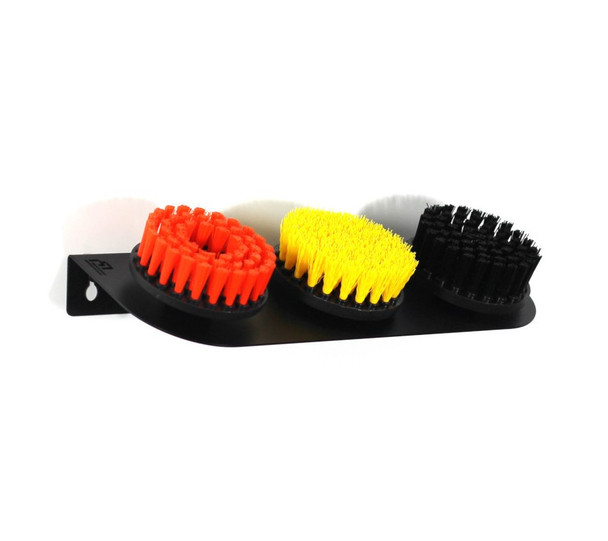 Poka Premium Wall Mount Holder for Drill Brushes | The Clean Garage