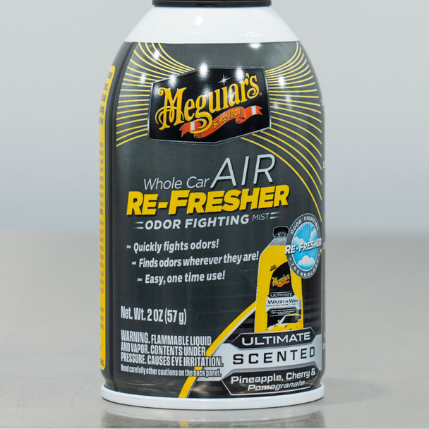 Meguiars Whole Car Air Refresher Spray | Ultimate Scent 2oz Aerosol