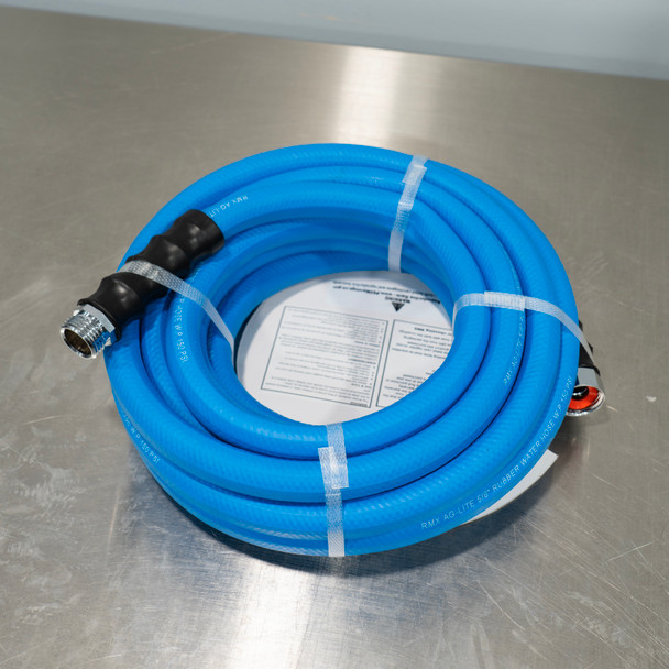 25' BluBird AG-Lite Inlet Hose 5/8" Blue Garden Hose | 3/4" GHT Connections