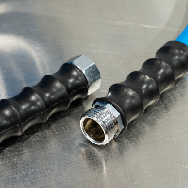 50' BluBird Retractable Garden Hose Reel Blue | 3/4" GHT Connections