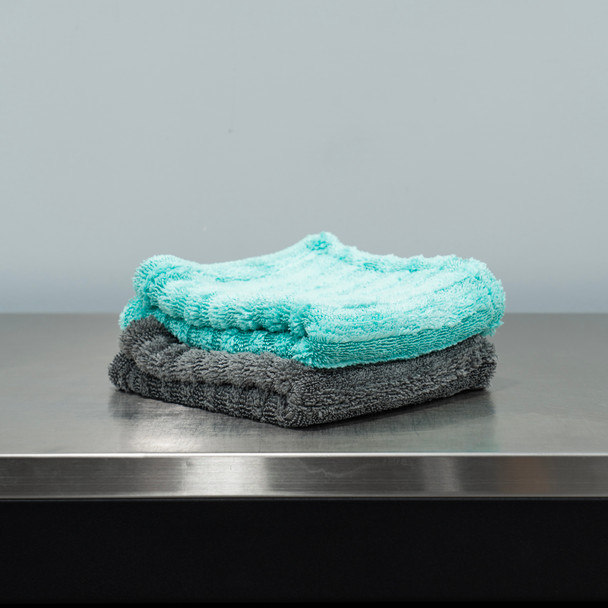 Vessel Drying Towel Small | 16x16 | 2 Pack Clean Garage