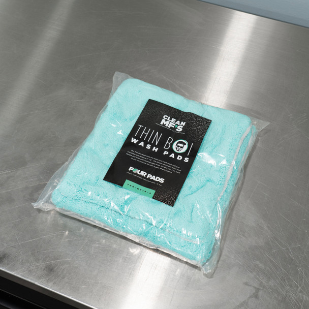 TCG Thin Boi Wash Pads | 4 Pack | Plush Microfiber