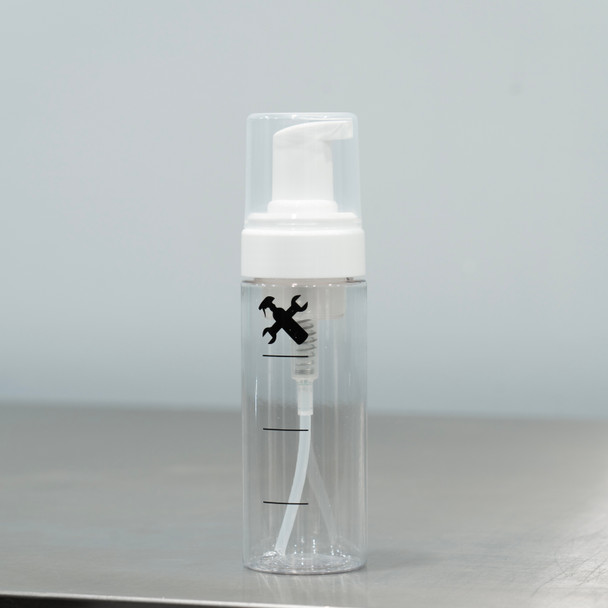 The Clean Garage Foaming Pump Bottle 150ml | With Dilution Marks