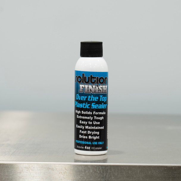 Solution Finish Over The Top Plastic Sealer 4oz | Trim Protection | The Clean Garage