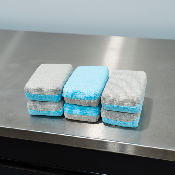 The Rag Company Ultra No Soak Coating Applicator | 6 Pack | The Clean Garage