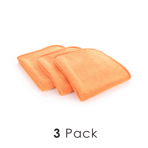 The Rag Company Premium FTW Towel | 3 Pack | Orange | The Clean Garage