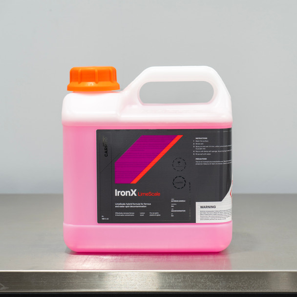 CarPro Iron X Limescale 4 Liter | Iron and Mineral Water Spot Remover | The Clean Garage