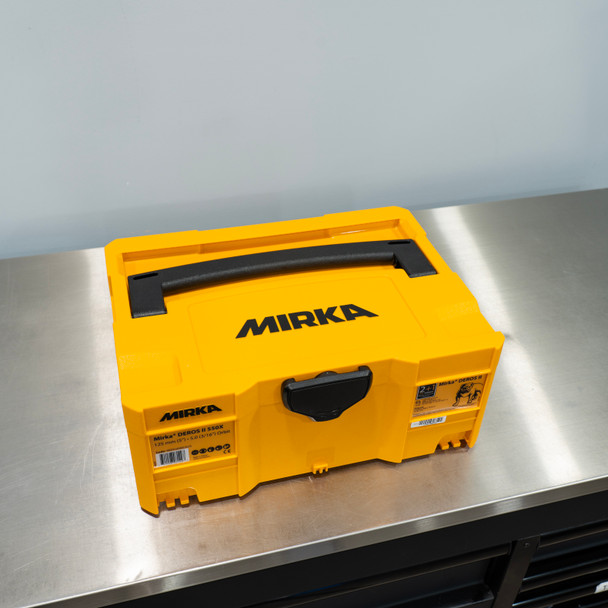 Mirka DEROS II 550X | 5" 5mm Electric Random Orbital Sander with Case