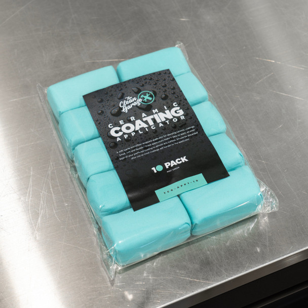 The Clean Garage | Microfiber Suede Ceramic Coating Applicator | 10 Pack