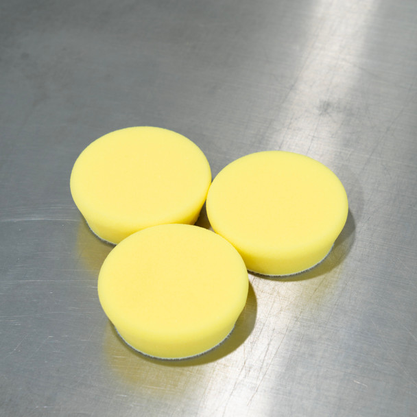 3" Meguiars Yellow Foam Polishing Pads | 3 Pack | For DA & Rotary