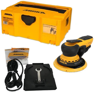 Mirka DEROS II 650X | 6" 5mm Electric Random Orbital Sander with Case | The Clean Garage