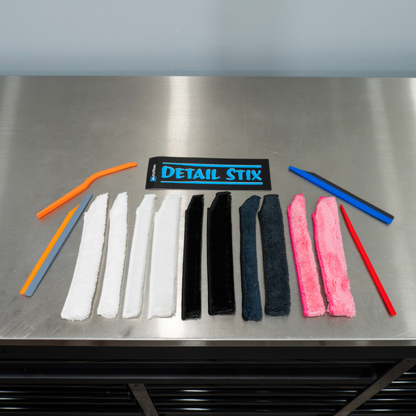 AutoFiber Detail Stix Starter Kit | Detailing Tools for Tight Spaces