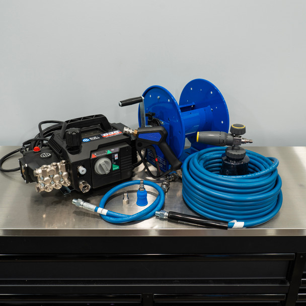 The Clean Garage AR635 HOT Pressure Washer | Premium Wall Mount Detailing Package | *AR 635 HOT* 