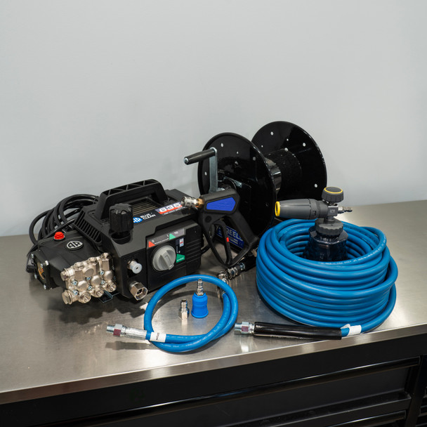 AR635 HOT Pressure Washer | Premium Wall Mount Detailing Package | *AR 635 HOT*