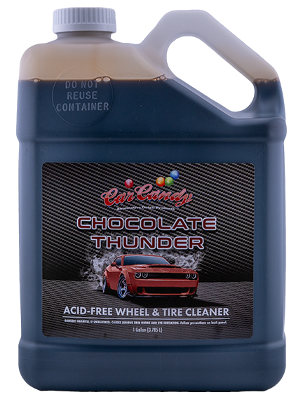 Car Candy Chocolate Thunder Acid Free Wheel & Tire Cleaner 1 Gallon | The Clean Garage