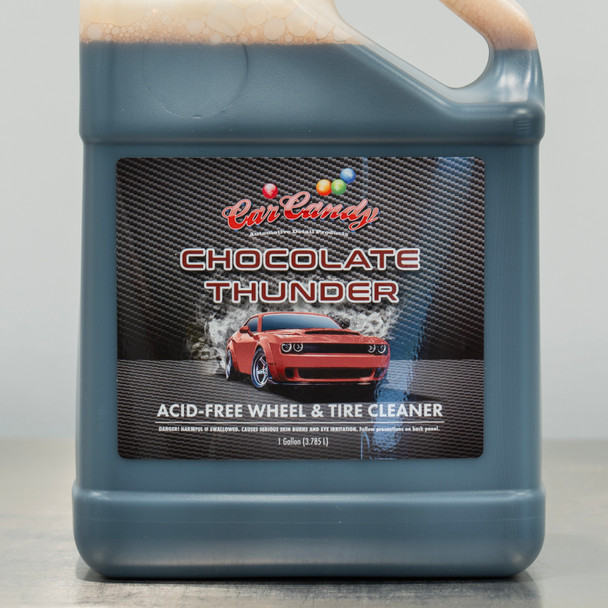 Car Candy Chocolate Thunder Acid Free Wheel & Tire Cleaner 1 Gallon