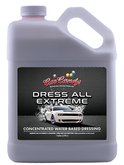 Car Candy Dress All Extreme Concentrated Water Based Dressing 1 Gallon | The Clean Garage