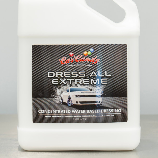 Car Candy Dress All Extreme Concentrated Water Based Dressing 1 Gallon