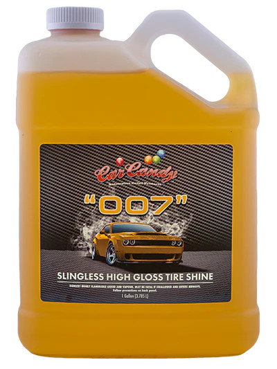 Car Candy "007" Slingless High Gloss Tire Shine 1 Gallon | The Clean Garage