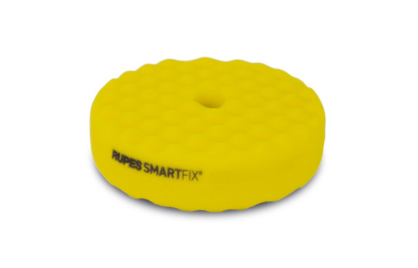 Rupes Rotary Smartfix System Double Sided Pad | Yellow Fine Foam | The Clean Garage