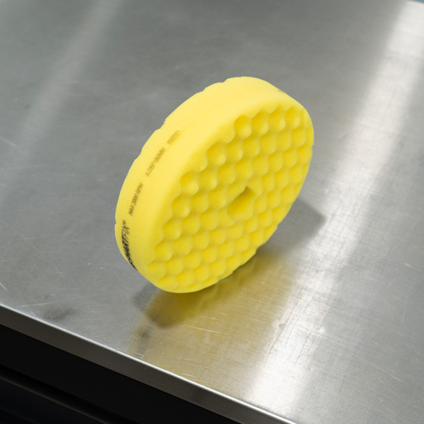 Rupes Rotary Smartfix System Double Sided Pad | Yellow Fine Foam