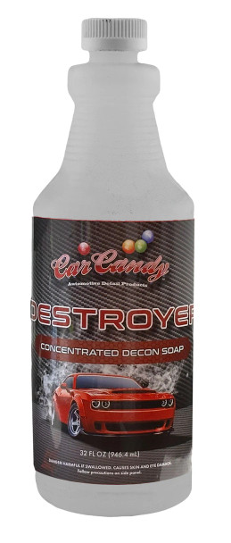 Car Candy Destroyer Decon Soap 32oz | The Clean Garage