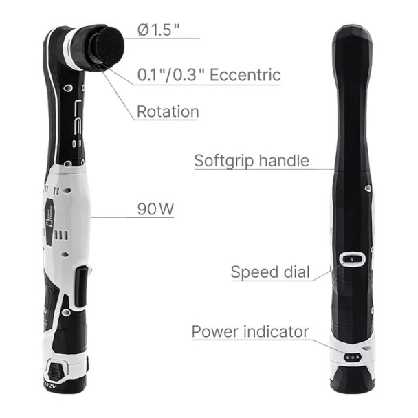 Liquid Elements A1000 V4 | 1" Cordless Polisher Kit