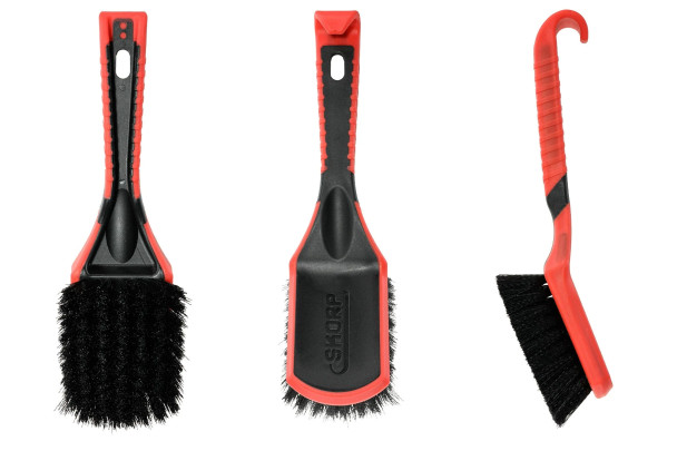AutoFiber SKORP Hanging Brush | RED Scrub Brush